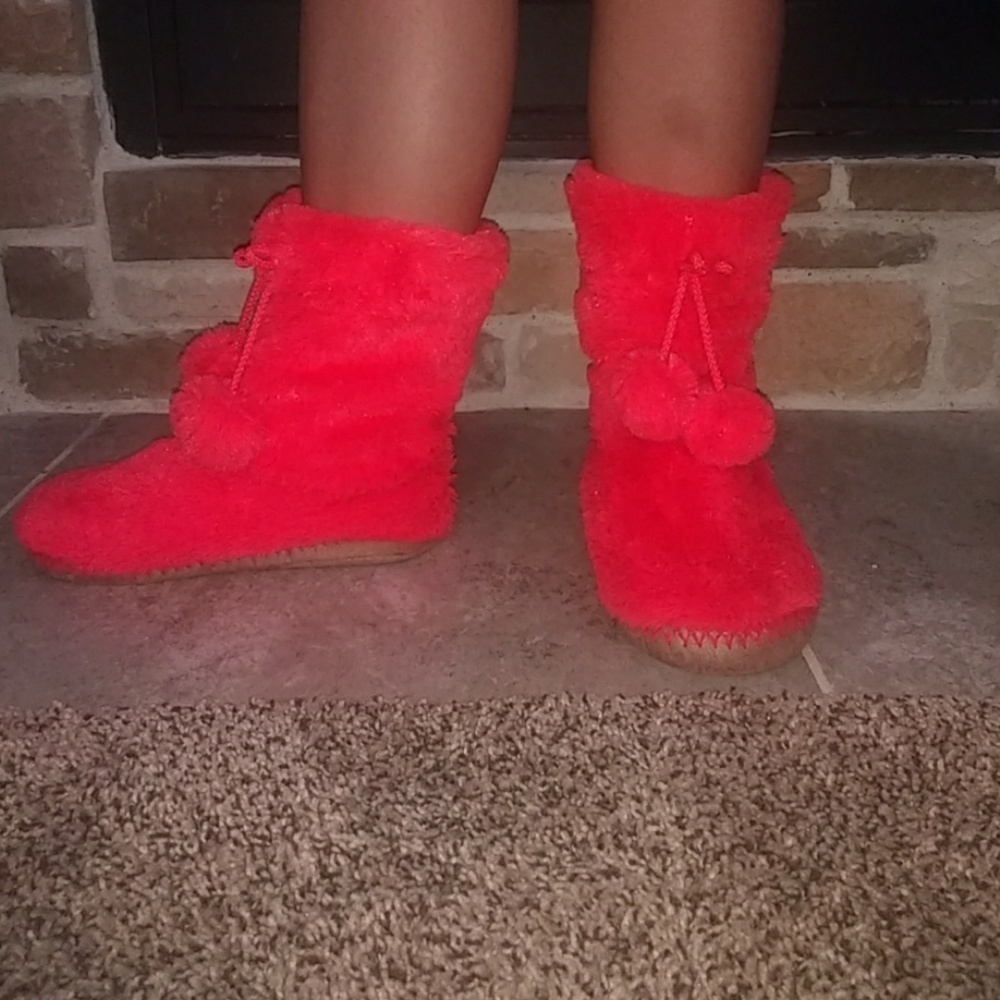 Sz.5/6 furry slippers